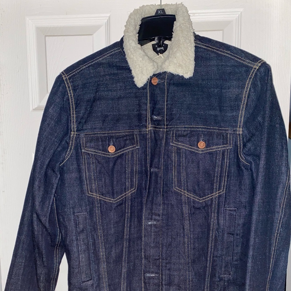 Sherpa Trucker Denim Jean Jacket